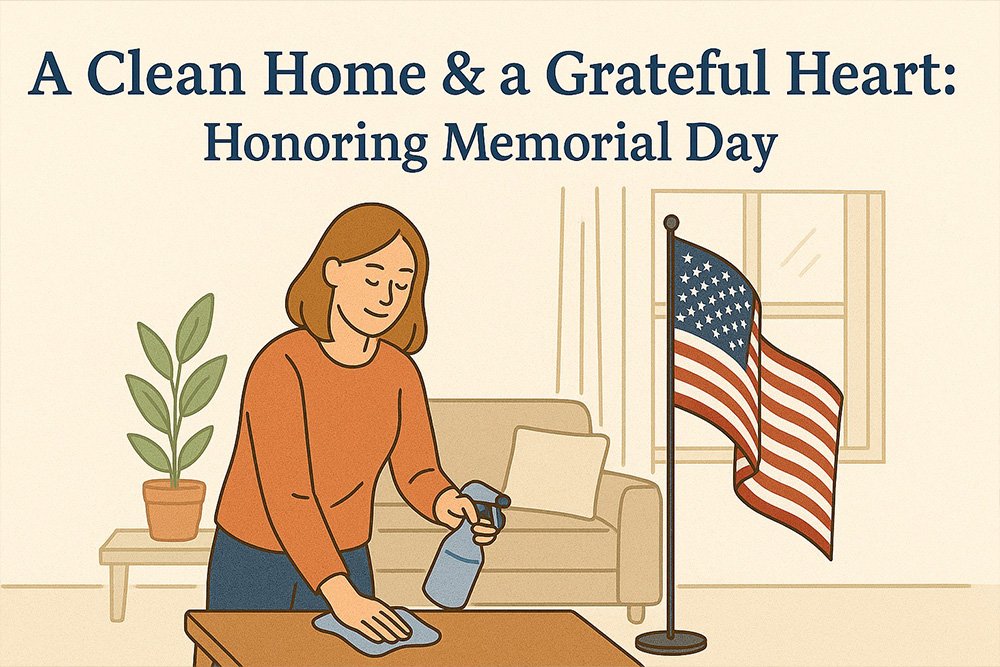 A Clean Home & a Grateful Heart: Honoring Memorial Day