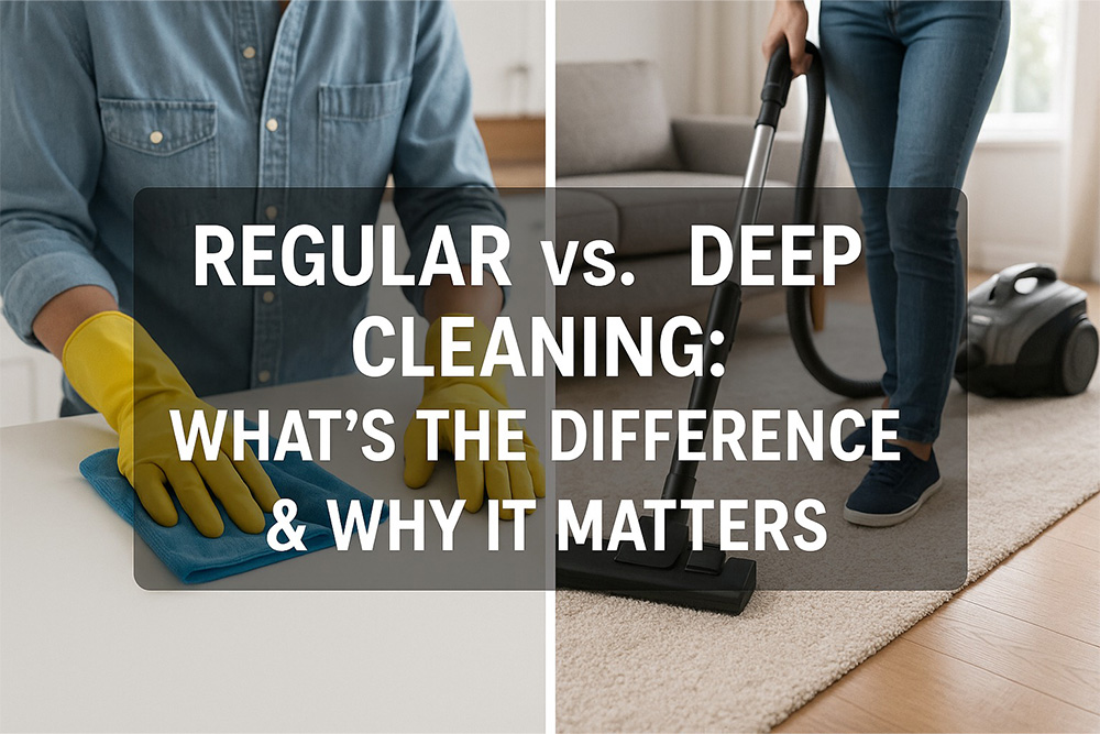 Spring Cleaning vs Deep Cleaning: What’s Right for You?